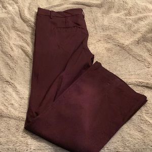 NWOT Burgundy Red Pants